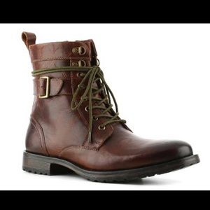 ASTON GREY ROCKCASTLE 2 GEN LTHR MENS BOOTS 11.5